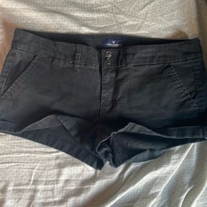American Eagle Black shorts size 12